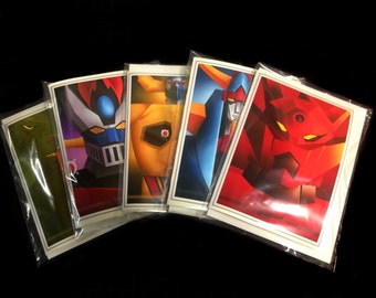 Shogun Warrior Series of Cards - Pack of 5