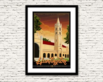 Huntington Beach High School Impression ou toile