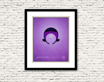 Golden Ticket Series Violet Beauregarde Charlie and the Chocolate Factory Print or Canvas