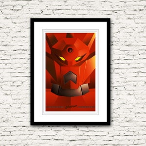 Dragun Shogun Warrior Poster Collection Print or Canvas