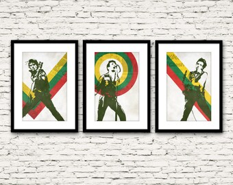 Série d’affiches de Rock révolution : Les Clash Collection tous les 3 affiches