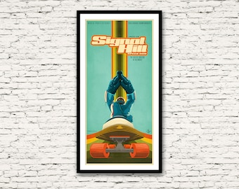 Signal Hill Speed Run Damian x Boiling Point Collaboration Affiche 14x30