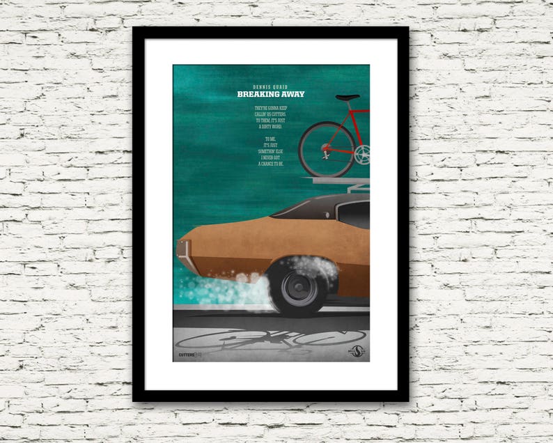 Cutter Poster Series Breaking Away Poster 2 Print or Canvas Etsy
