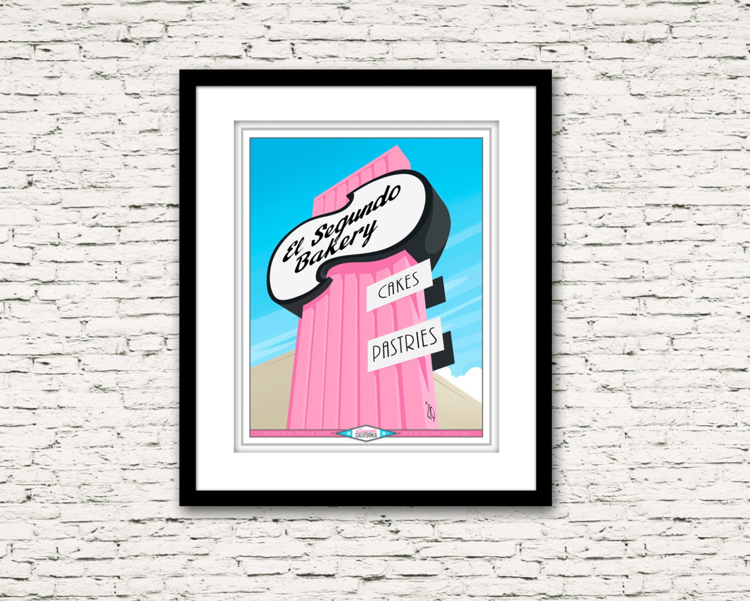 Downtown El Segundo Bakery Print or Canvas Etsy