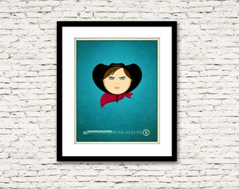 Golden Ticket Series Mike Teavee Charlie and the Chocolate Factory Print or Canvas