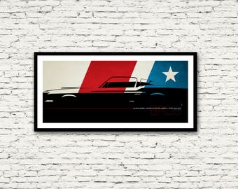 Nation Series United States of America Ford Mustang 14x30