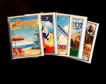 Série de cartes El Segundo - Pack de 5