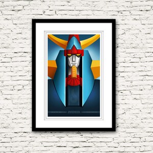 Raydeen Shogun Warrior Poster Collection Print or Canvas