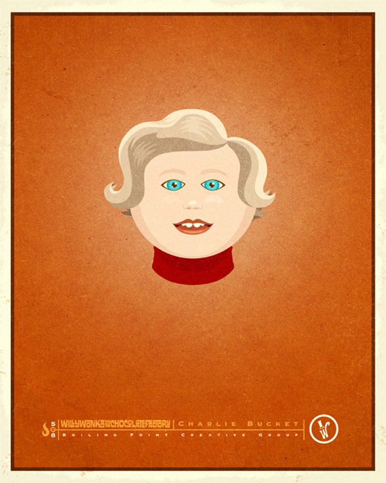 Golden Ticket Series Charlie Bucket Charlie and the Chocolate Etsy