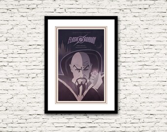 The Flash Gordon Poster 70's and 80's Sci Fi Collection Print or Canvas
