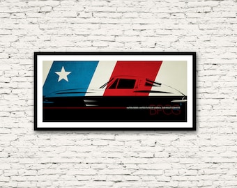 Nation Series Chevrolet Corvette 14x30