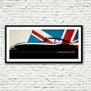 Nation Series Great Britain Jaguar E-Type 14x30