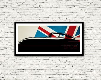 Nation Series Great Britain Jaguar E-Type 14x30