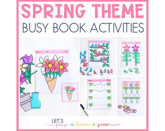 Spring Activity Binder: Preschool Homeschool Learning