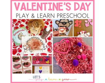 Valentine's Day Preschool Curriculum: Play-Based Learning Activities