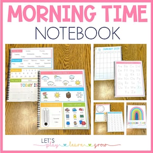 Notitieboekje ochtendactiviteit 2025-2026: traceerbare kalender, kringtijd