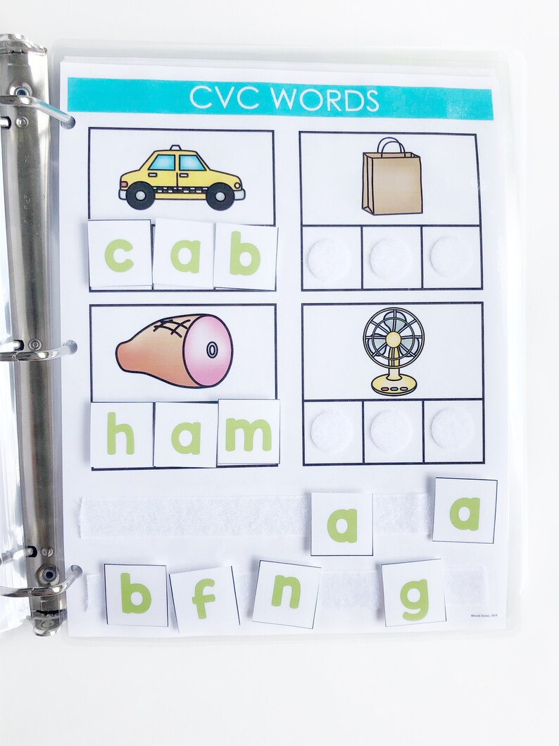 Literacy Activities Binder Activity Binder Printables - Etsy