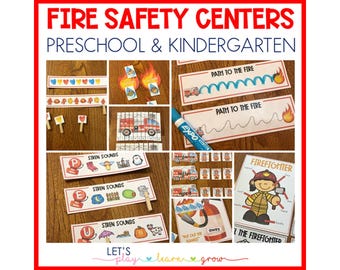Fire Safety Learning Centers | Preschool & Kindergarten