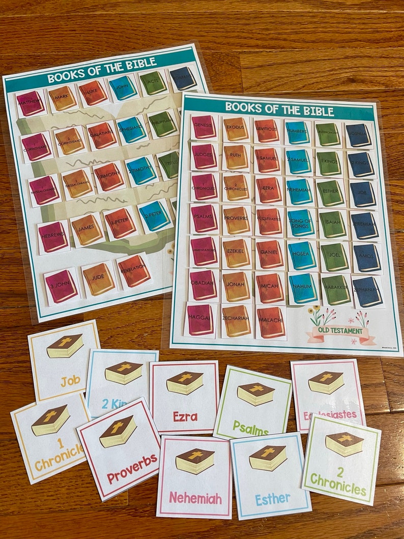 Bible Themed Printables Bundle Bible Busy Binder Bible | Etsy