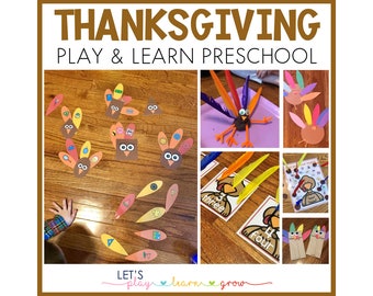 École maternelle de Thanksgiving | Activités thématiques de Thanksgiving | Programme préscolaire de Thanksgiving | Thème préscolaire de Thanksgiving | Préscolaire