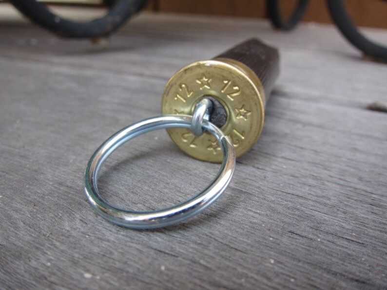 Shotgun Shell Keychain Black Etsy