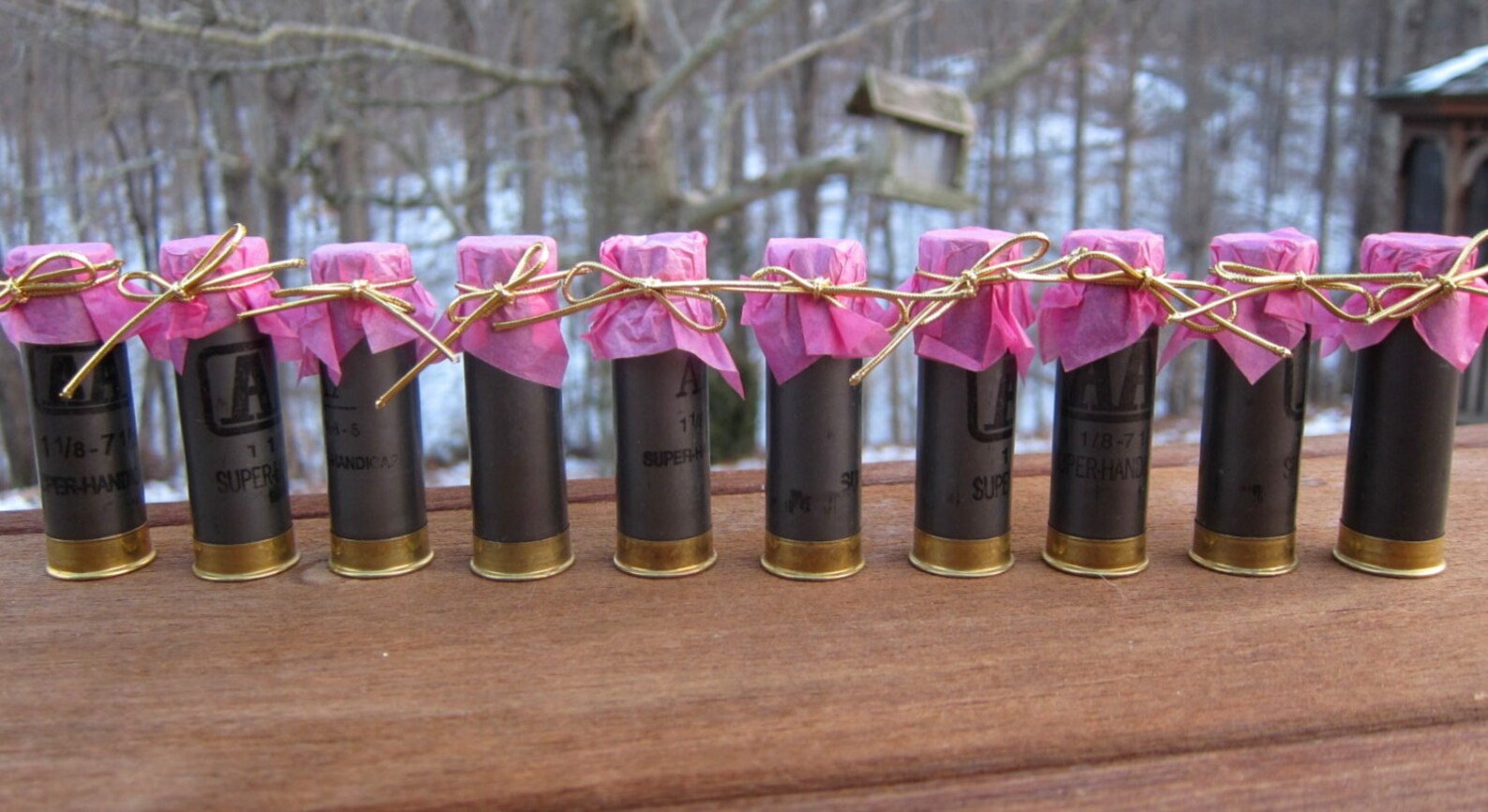 Shotgun Shell Pack of 10 Bird Seed or Confetti Holder for Etsy