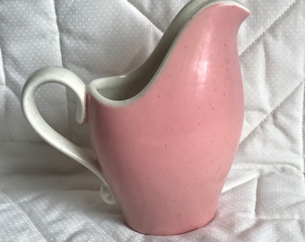 Metlox Pottery/ Poppytrail/Confetti Pink/Creamer-Pitcher