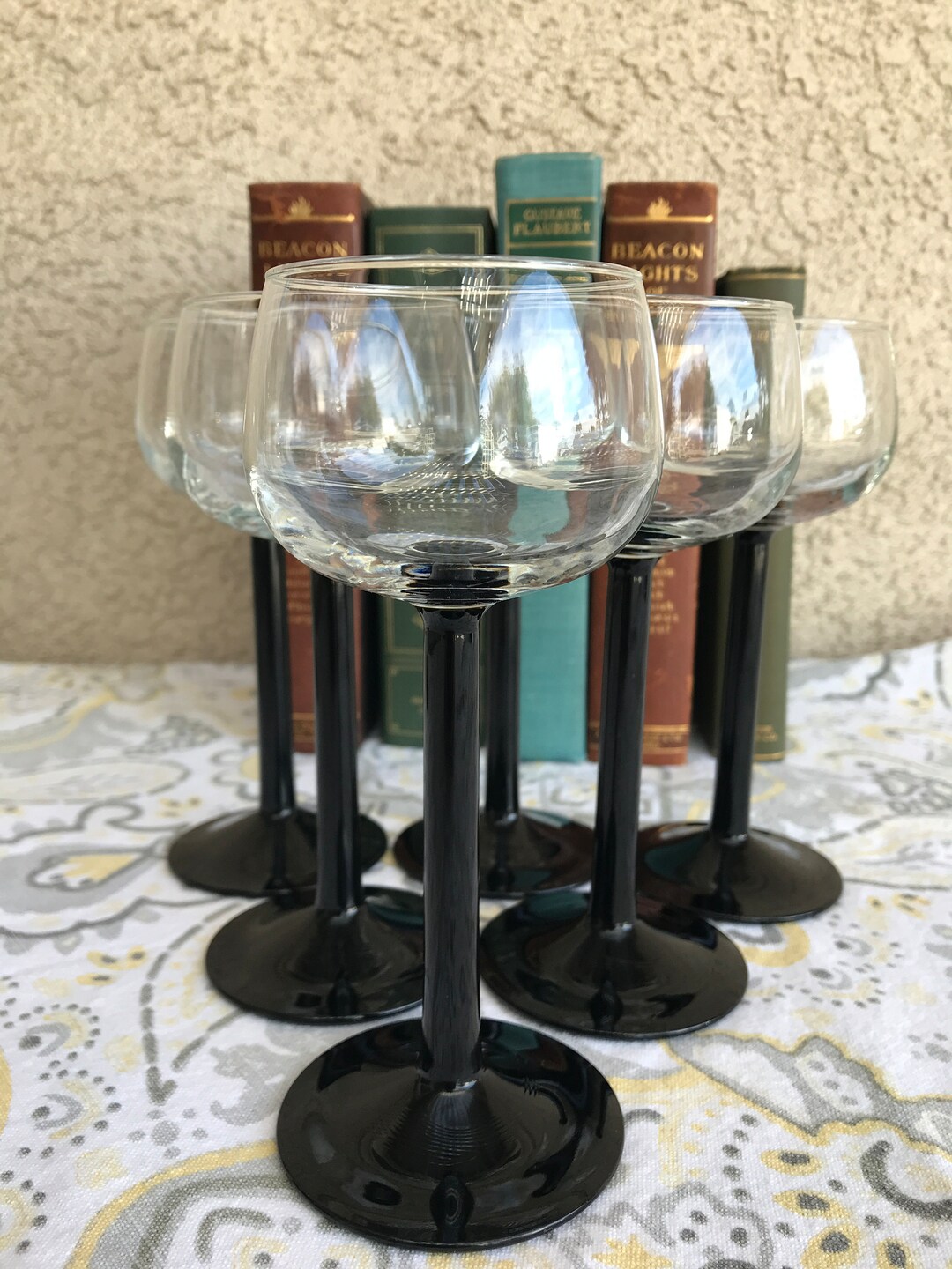 Lot De 6 Verres à Pied Luminarc Octime – Cristal D'Arques – Transparent 18cm
