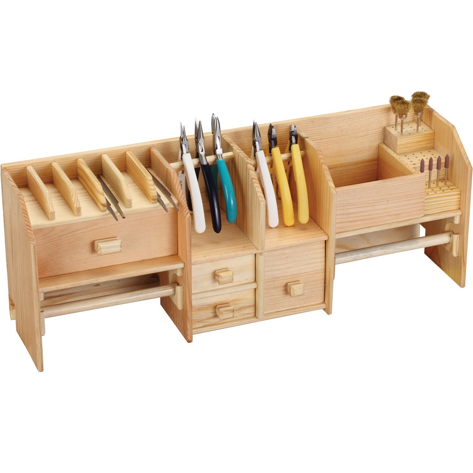 Benchtop Tool Organizer Jewelry Tool Storage Desk Top Shelf Etsy