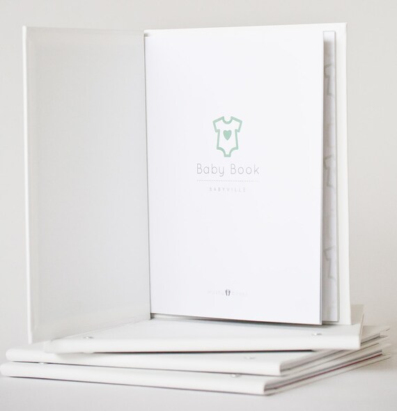 modern baby memory books