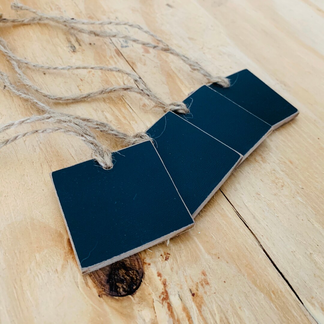 MINI Chalkboard Tags, Signs, Labels Set of 4, 2 X 2 Wedding Signs, Gift