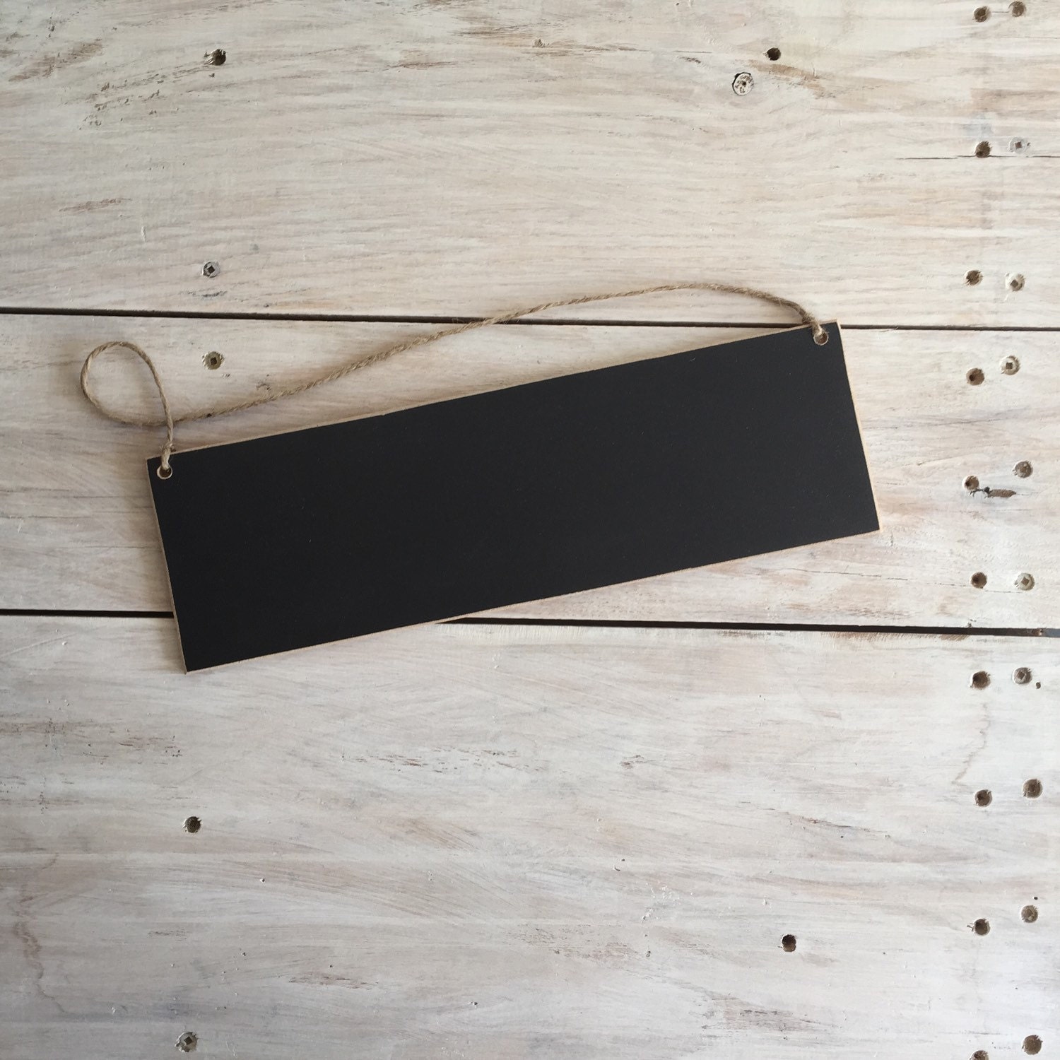 Hanging Chalkboard Sign 13 x 4 Wedding Etsy