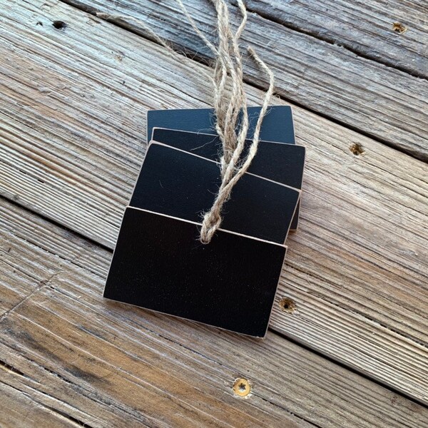 Chalkboard Gift Tags Etsy