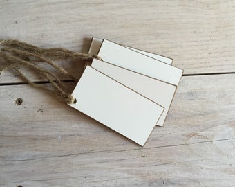 CREPE | Whiteboard Tags, Signs, Labels - Set of 4, Wedding, Dorm, Kitchen, Beverage, Dry Erase, Gift Tags, Holiday, Business, Office