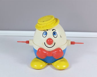 Vintage Fisher Price Humpty Dumpty, 1970 - #736 Fisher Price toys - Vintage Fisher Price toy - Retro toys