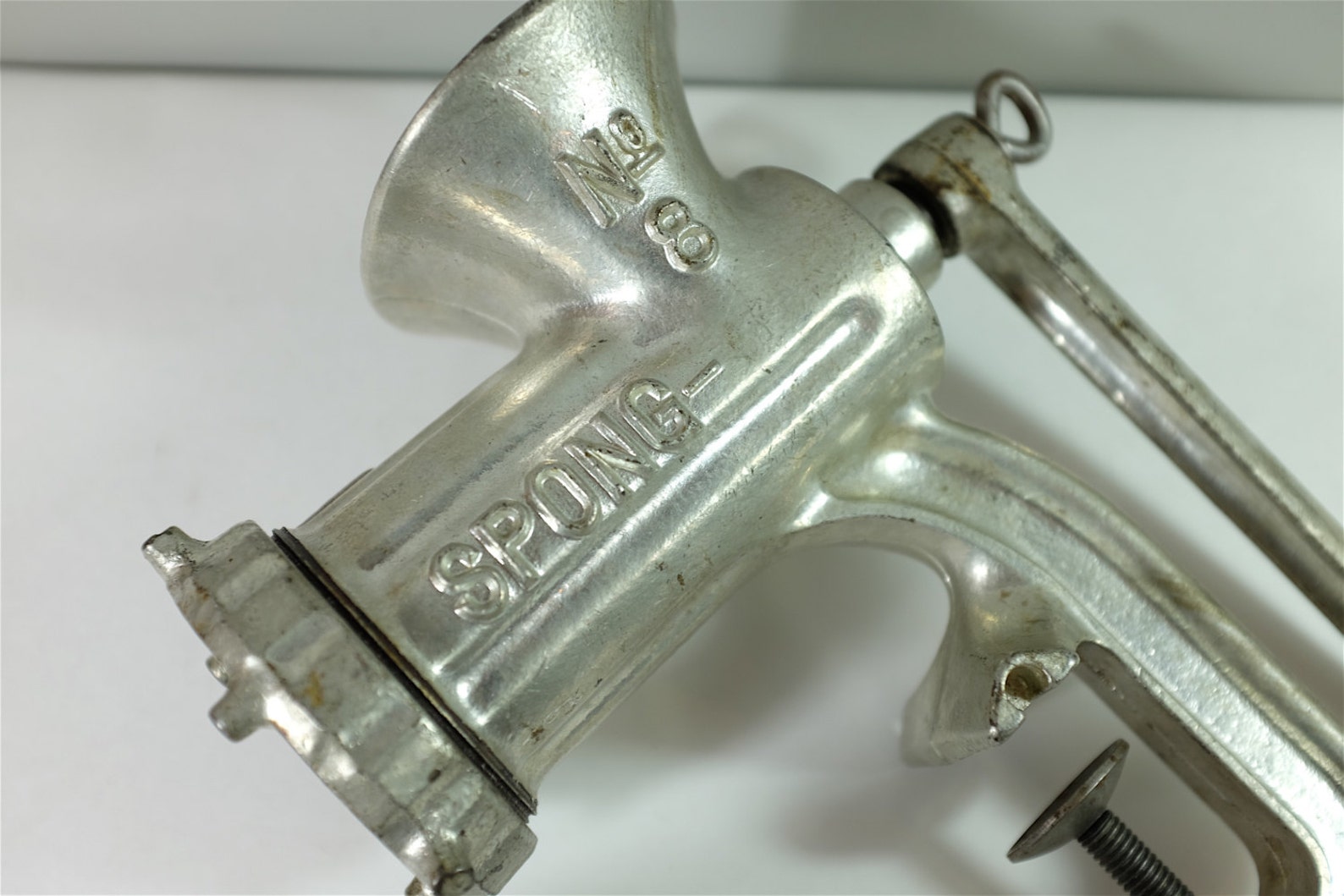 Vintage Meat Grinder by Spong Made in England model 8 Etsy