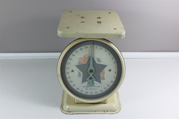 Vintage Columbia Family Scale From Early 1900 - Vintage Baby