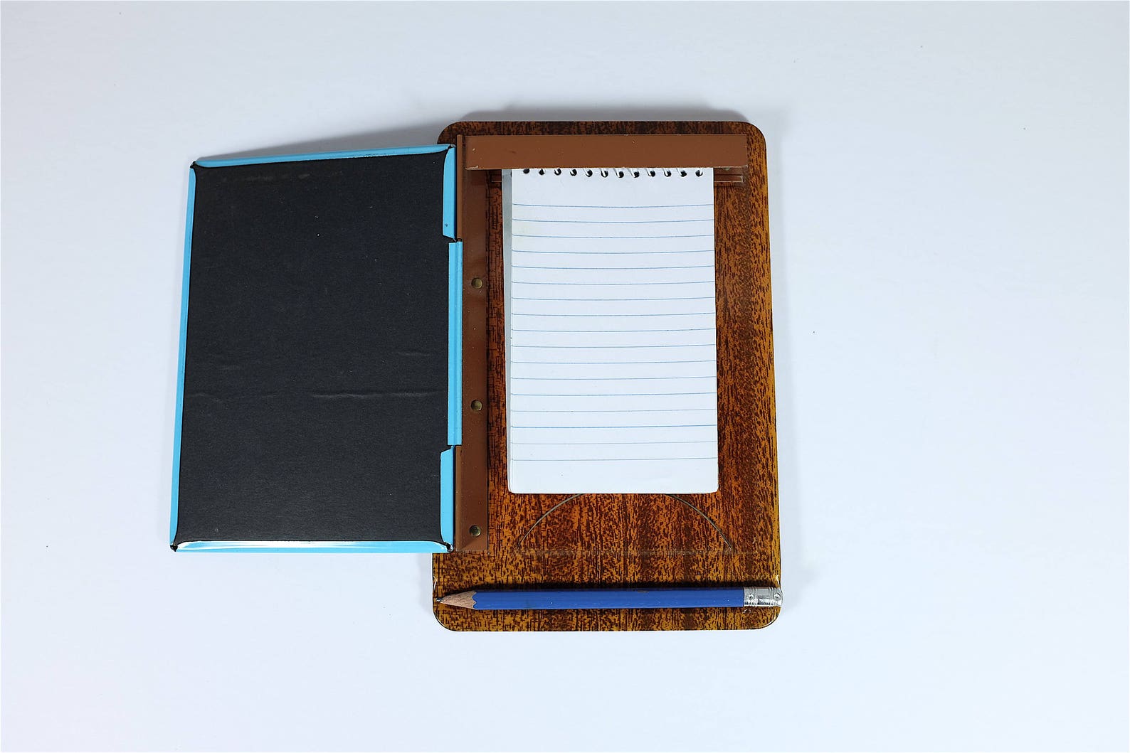 Vintage Metal Notepad Holder With Guns Swords and Pistols Etsy