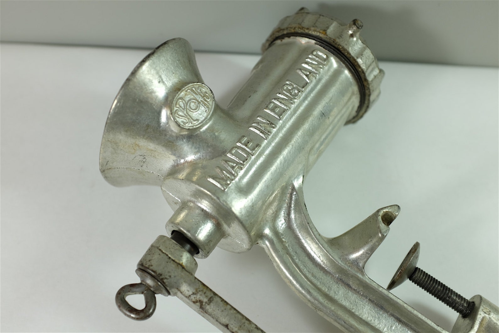 Vintage Meat Grinder by Spong Made in England model 8 Etsy