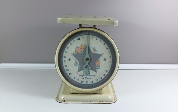 Vintage Columbia Family Scale From Early 1900 Vintage Baby