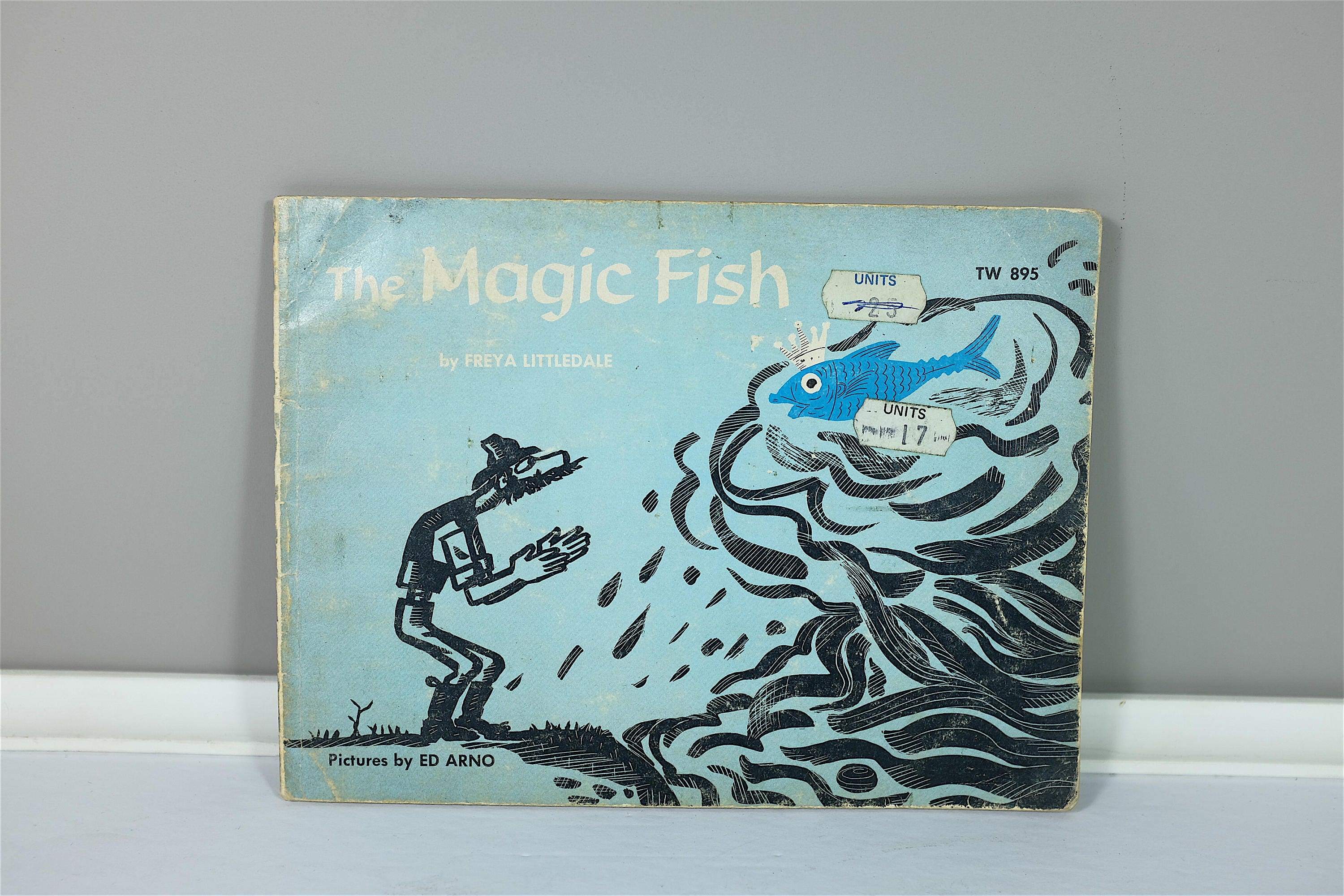 Vintage Children Book, the Magic Fish 1967 by Freya Littledale