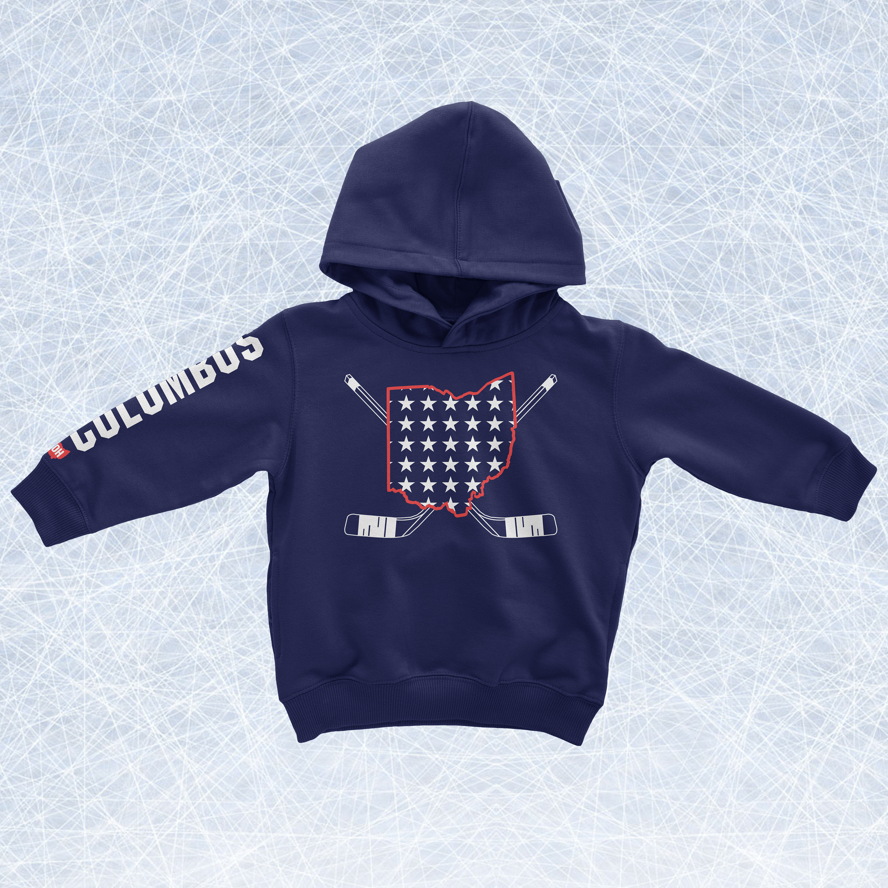 Columbus Blue Jackets Crew Neck Sweatshirt columbus Blue Etsy