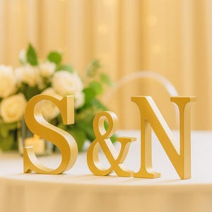 Custom Initials Sign / Wedding Sign / Custom Monogram Table Decor / Custom Initials Cutout / Wedding Backdrop / Monogram Sign Personalized