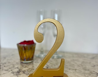 Gold Wedding Table Number, Wedding Table Decor, Gold Wedding Sign, Table Decorations, Seat Gold Table Numbers FAST SHIPPING