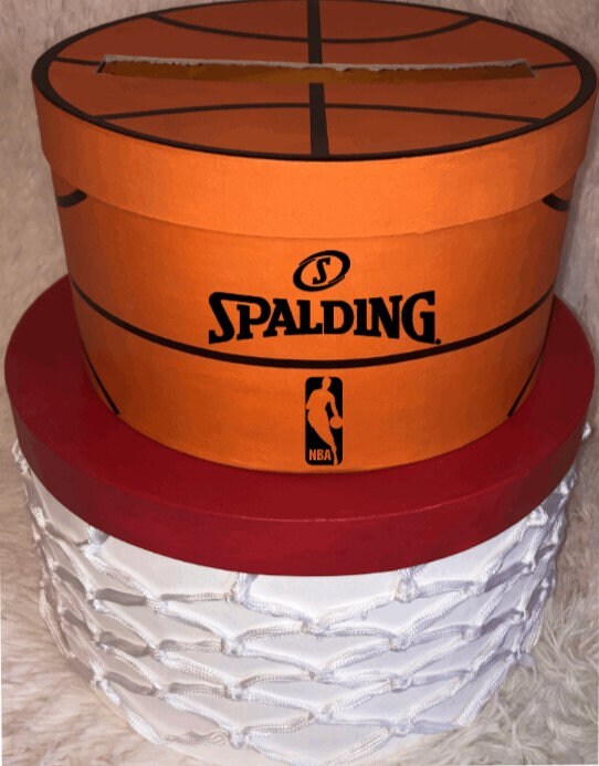 Two Tier Basketball Card Box Etsy