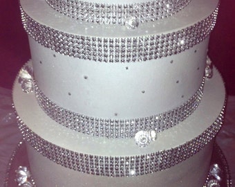 Three Tier "Diamond" Wedding Card Box- Made to order