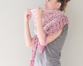 PATTERN To Make Extra Long Scarf / Crochet PATTERN / Pattern PDF - Instant Download / Detailed Instructions In English