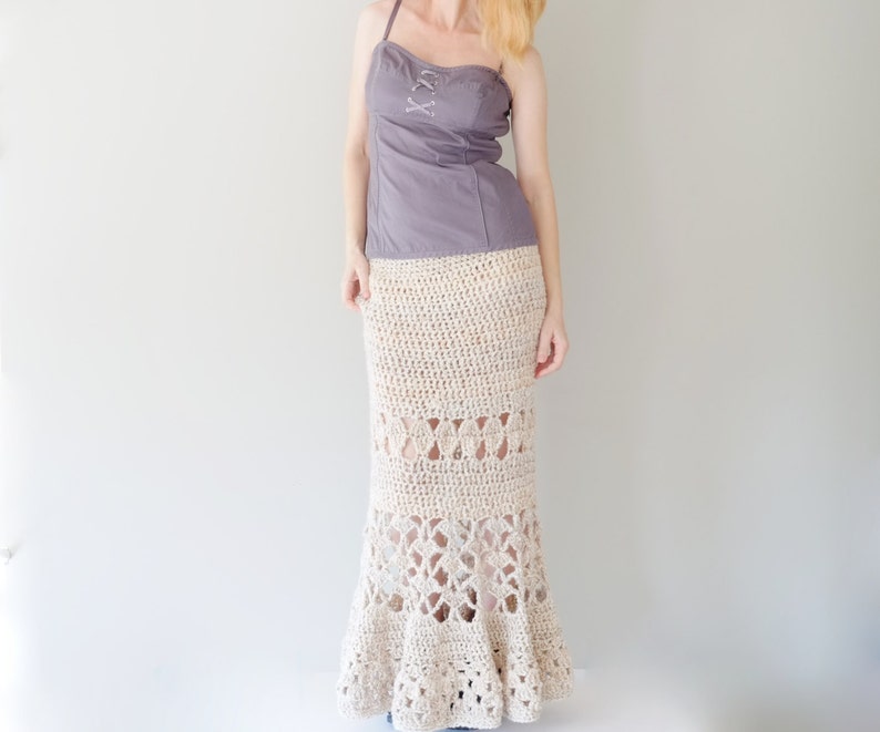 PATTERN for Maxi Skirt / Crochet Long Skirt / Crochet Pattern - Etsy