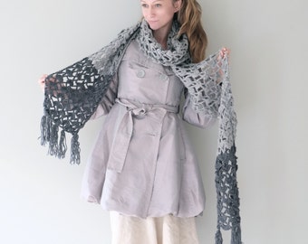 PATTERN Extra Long Scarf / Crochet PATTERN / Pattern PDF - Instant Download / Detailed Instructions In English