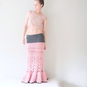PATRÓN Falda Larga / Patrón Falda Larga Crochet / Patrón Crochet PDF - Descarga Instantánea / Instrucciones Detalladas En Español Falda Crochet